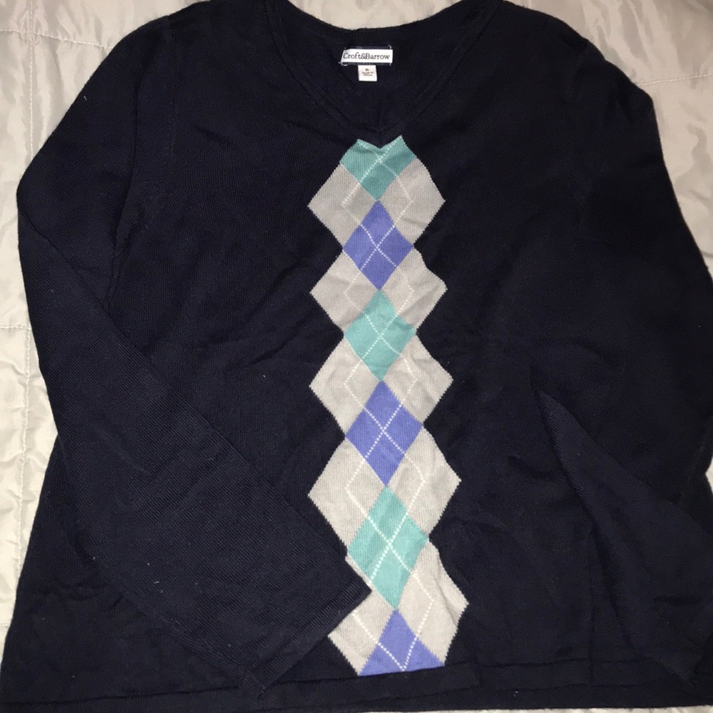 Women’s Argyle sweater